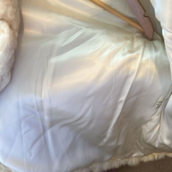 Vintage Rabbit Fur Jacket Made in Hong Kong L - Picture 9 of 11